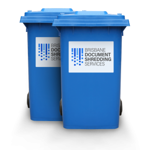 Secure document shredding services Bins 2 weeks